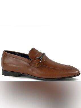 Section X Men's Brown Leather Slip-On Loafer size 9.5